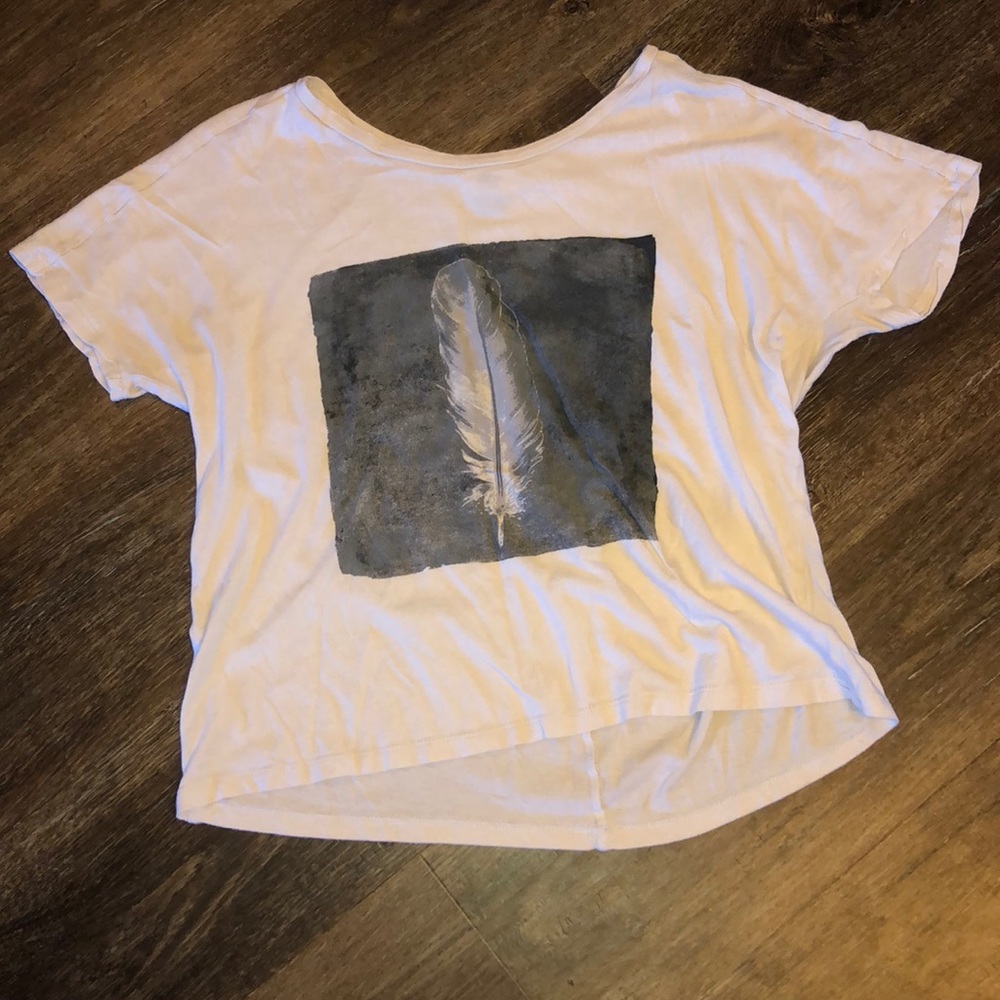 Old Navy Feather Shirt - Picture 1 of 3